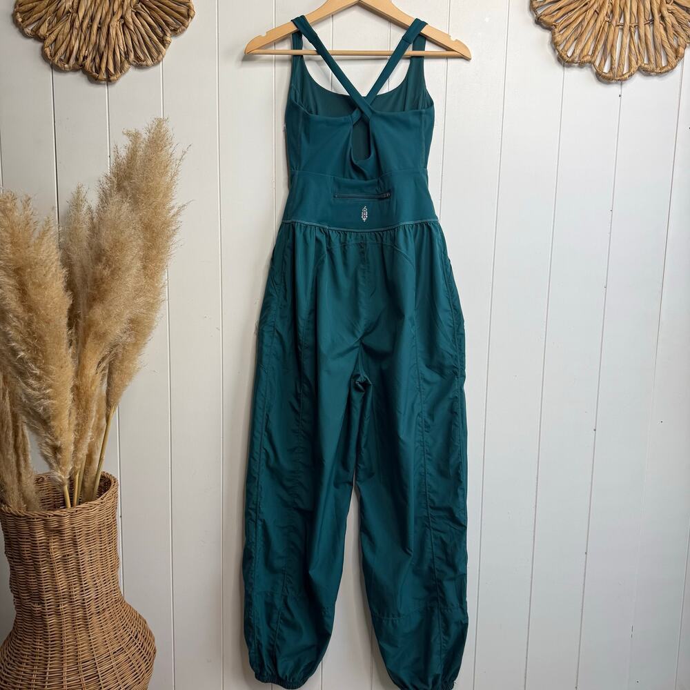 Free People jumpsuit cutout onesie one-piece activewear romper XS - Picture 7 of 11